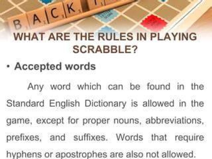 Are abbreviations acceptable in scrabble?