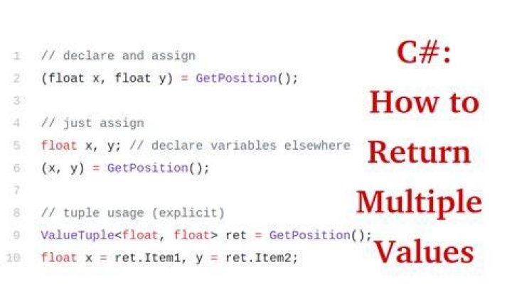 Can c function return multiple values?