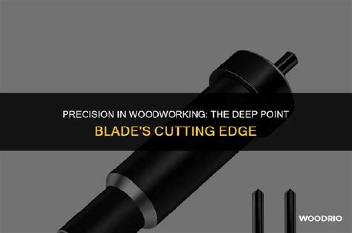 Can the deep point blade cut wood?