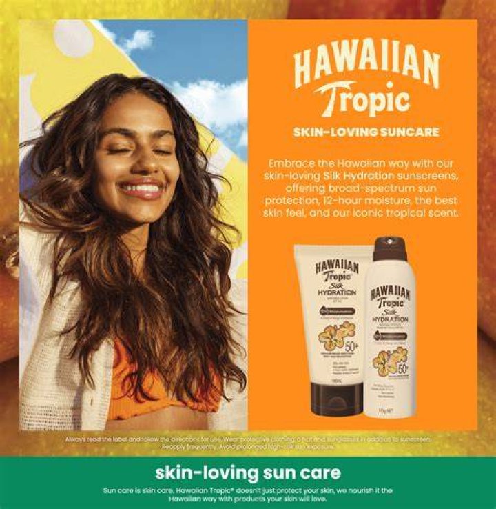 Does hawaiian tropic contain benzene?
