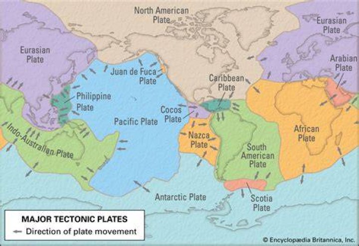 How has canada been affected by plate tectonics?