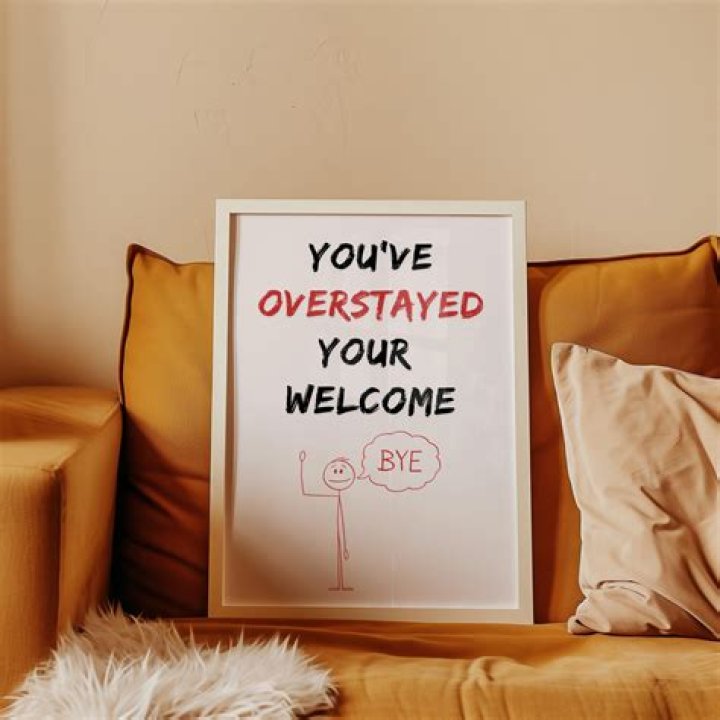 How to avoid overstaying your welcome?
