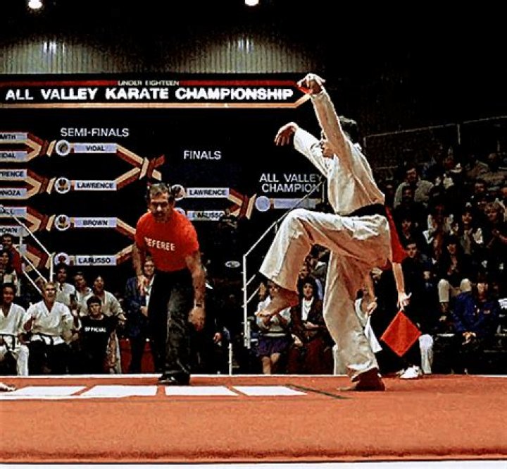 Was daniel's crane kick illegal?