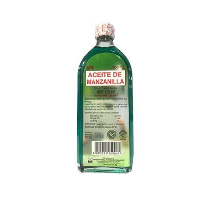 What is aceite de manzanilla?