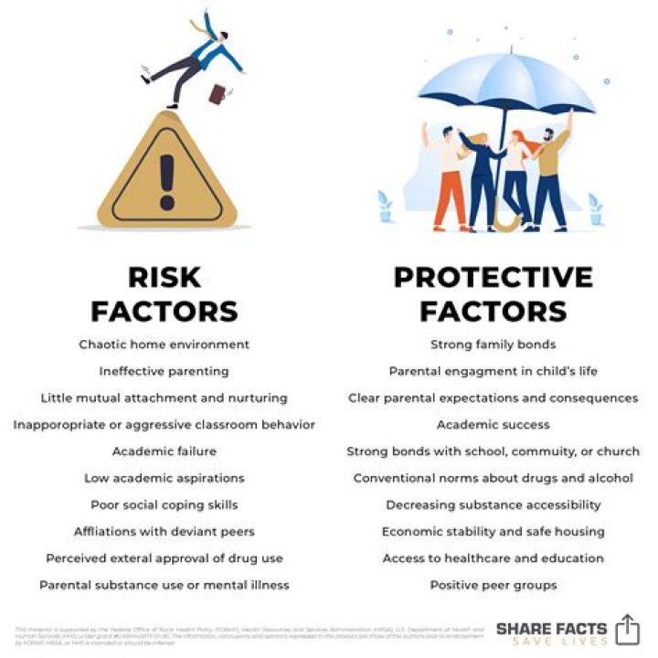 What is the interrelation between risk and protective factors?