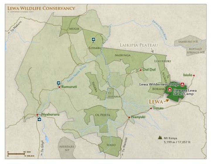Where is lewa conservancy?