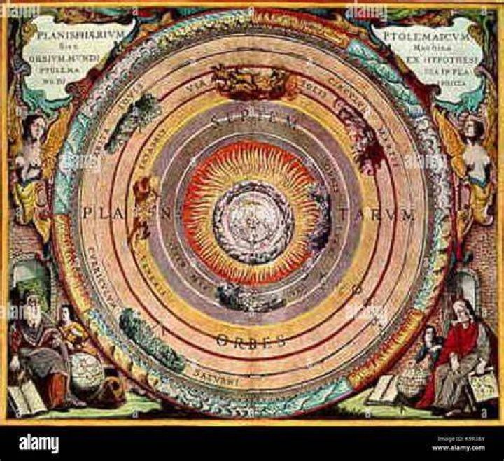 Who disproved the ptolemaic theory?