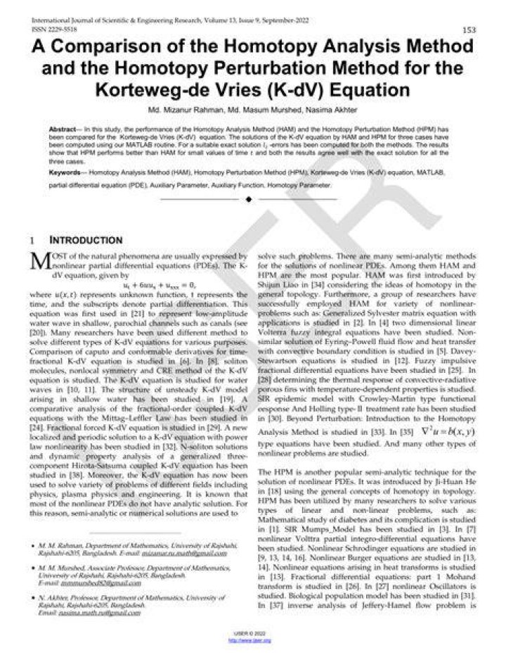 Who invented homotopy analysis method?