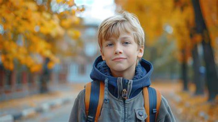 Who is the fair-haired boy?