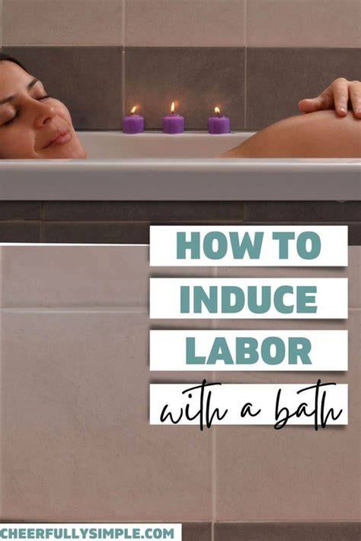 Would a warm bath induce labor?